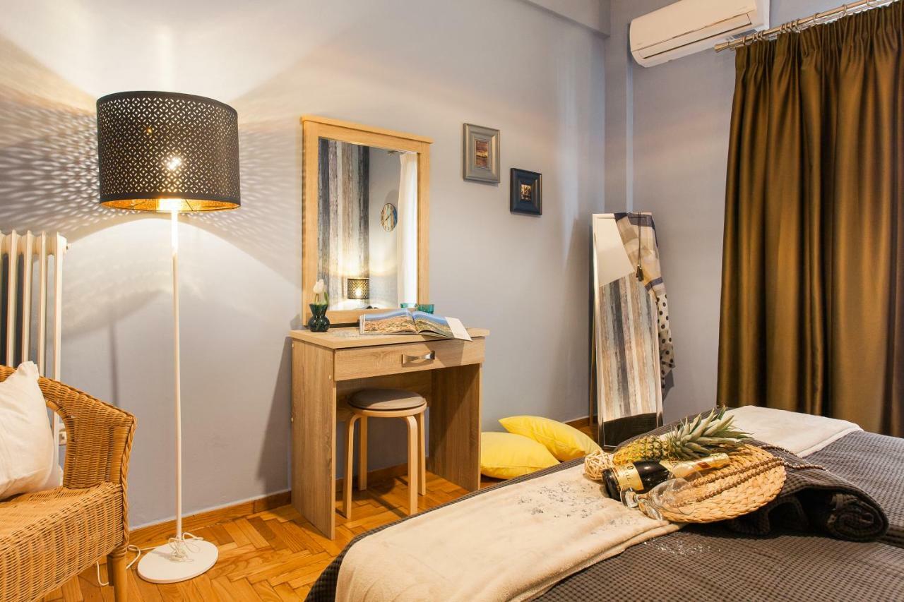 Safe Quiet Rooms In Apartment Close To Metro Station And Walk Acropolis Atene Esterno foto