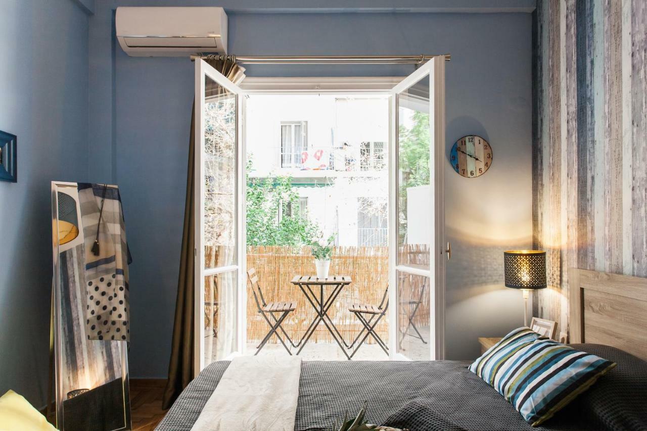 Safe Quiet Rooms In Apartment Close To Metro Station And Walk Acropolis Atene Esterno foto